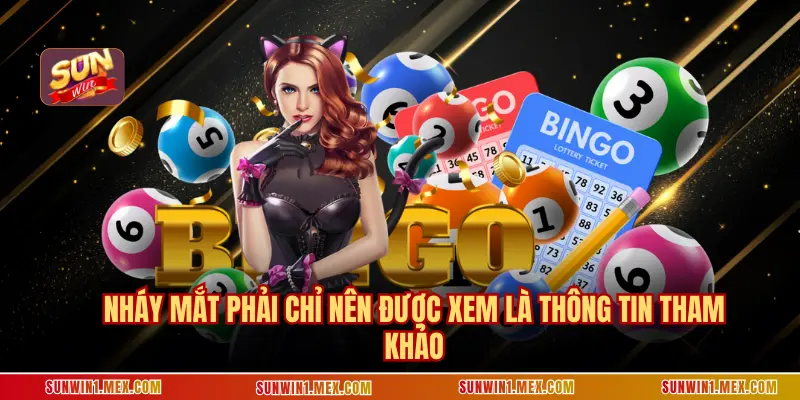 Nháy mắt phải chỉ nên được xem là thông tin tham khảo